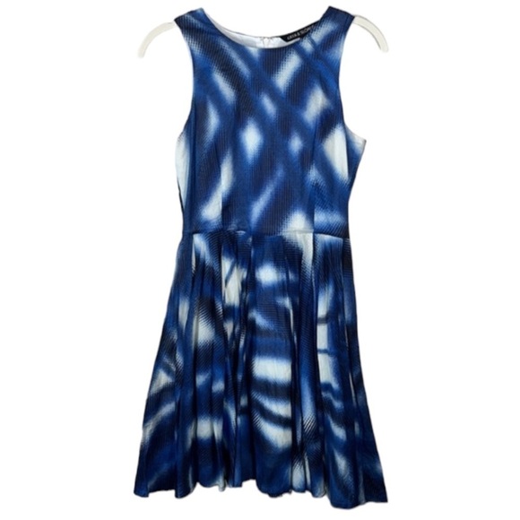 Kaya & Sloane Voile Fit And Flare Blur Mini Dress Size XS - Picture 4 of 10